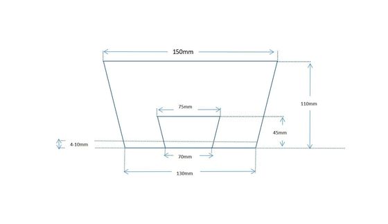 60-70 Pcs/Min Macchine per la produzione di ciotole di carta Formaggio automatico per la fonte di gas 0,5-0,8MPa Tipo di lavorazione
