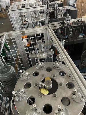 1900 kg High Speed Automatic Ultrasonic Paper Coffee Cup Making Machine Linea di produzione per la produzione di tazze ad alta capacità