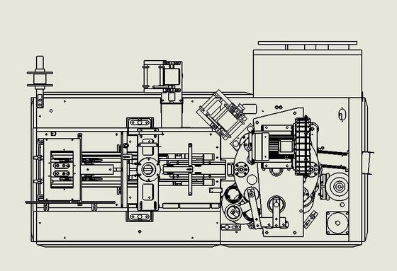 Alta velocità completamente automatica Disposable Paper Cup Forming Making Machine con 4KW di potenza e 2130mm*1350mm*1900mm Dimensione