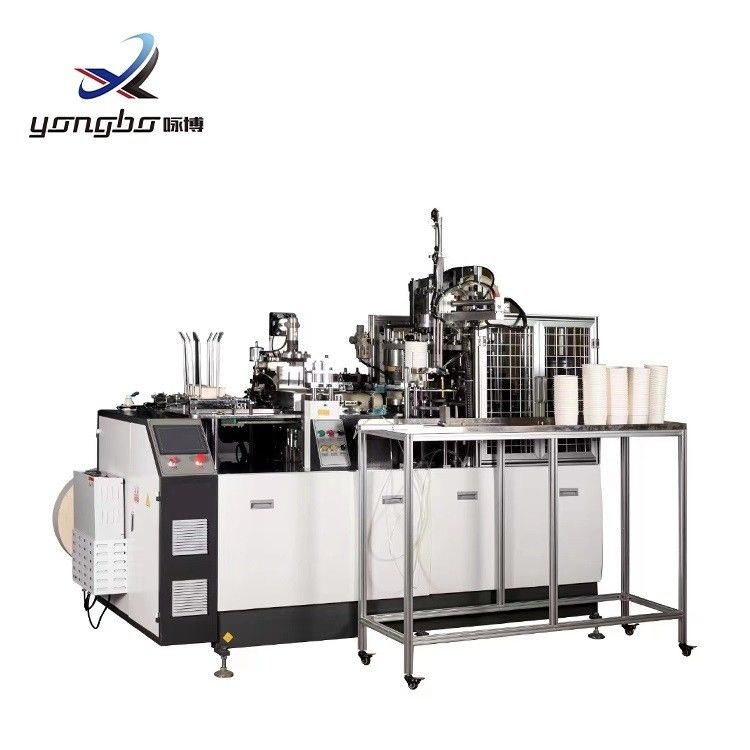 Alta velocità 65-70pcs/min Macchina per la produzione di ciotole di carta Disposable Paper Plate Bowl Manufacturing Machine con facile funzionamento